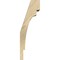 Ekena Millwork 6"W x 6"D x 18"H Merced Rough Sawn Knee Brace, Douglas Fir BRC06X06X18MRC00RDF - alternate 2